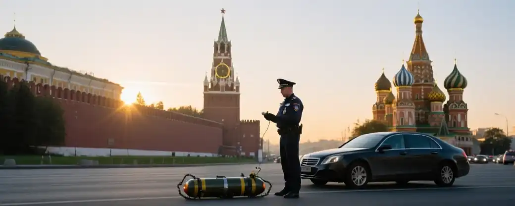 Обезврежен взрывоопасный предмет под автомобилем на юго-западе Москвы