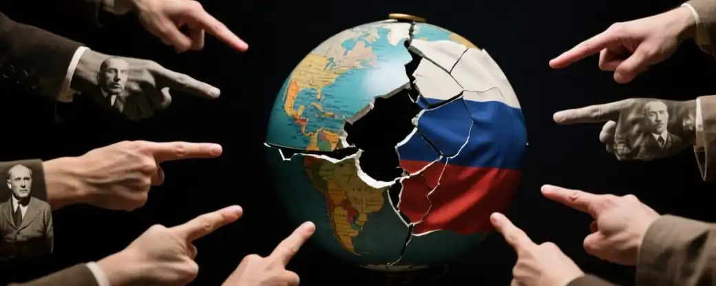 ЗАГОЛОВК: Путин оправдывается: Россия всегда становилась мишенью обвинений в агрессии