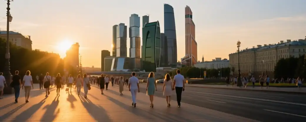Лето в Москве ожидается умеренно теплым