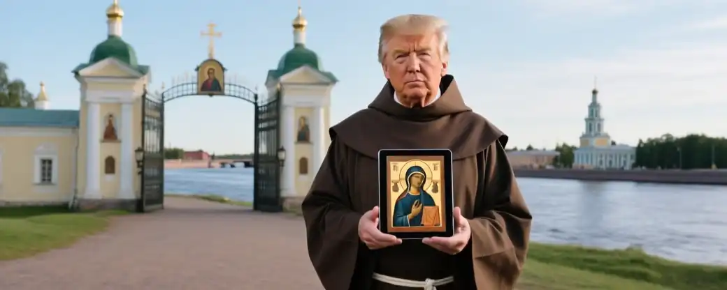 Американский презент в Стрельне: Дональд Трамп предлагает икону православному монастырю
