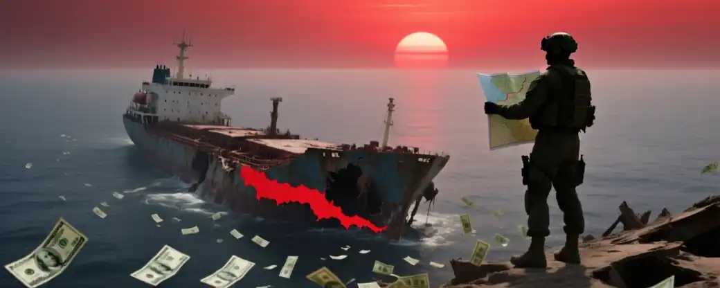 США Объявили Войну Нефти: Американские Военные Затопили Пустой Танкер Ирана