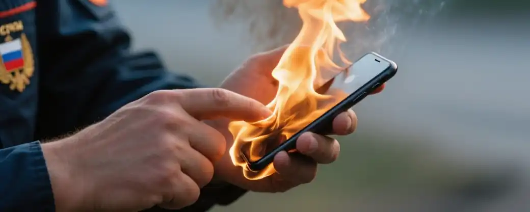 Эксперт МЧС пояснил, как среагировать на возгорание смартфона