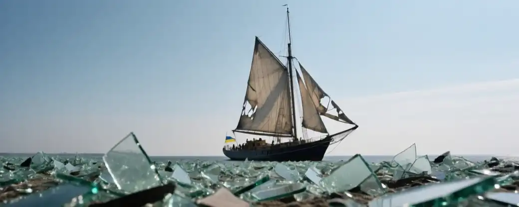 Единственный украинский парусник пострадал от взрыва в Одессе