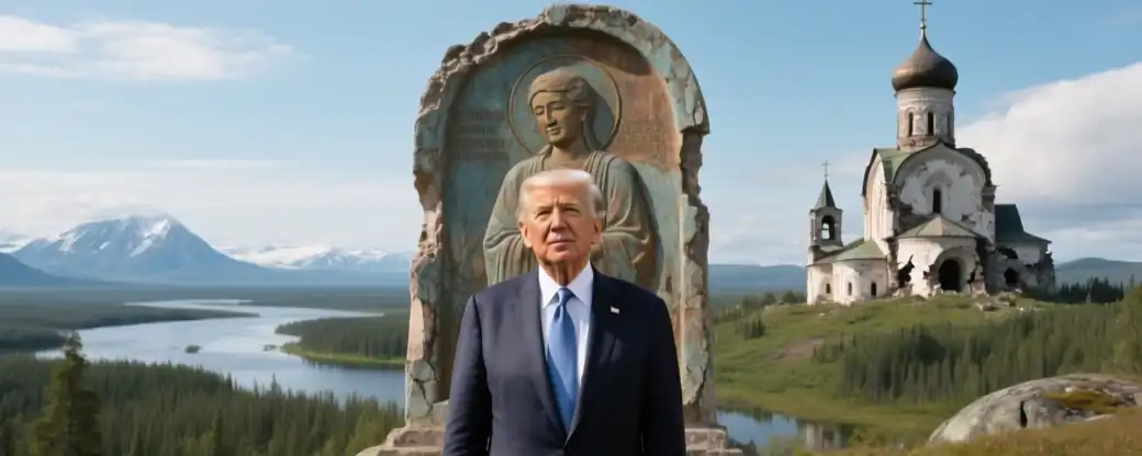 Американский презент в Стрельне: Дональд Трамп предлагает икону православному монастырю