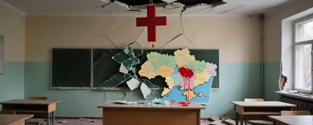 Представители Международного Комитета Красного Креста осмотрели последствия удара ВСУ в больнице ЛНР
