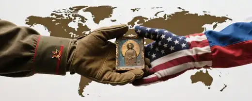 Аляскинская Икона Просветила Стрельнинский Монастырь, Подаренная Трампом