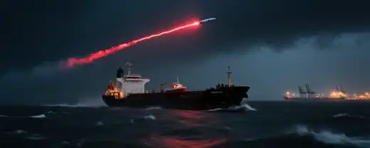 Американская ракета поразила нефтяной танкер возле Ирана, усиливая напряженность в Заливе