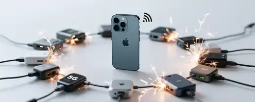 Почему iPhone остается без 5G-соединения в России