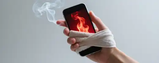 Эксперт МЧС пояснил, как среагировать на возгорание смартфона