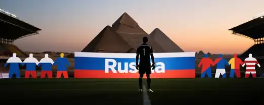 Российская футбольная дружина отправляется в Каир для товарищеской встречи с Египтом