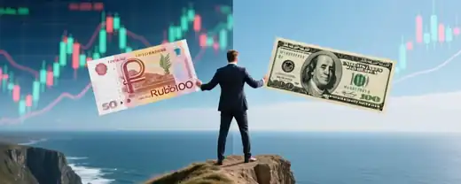 Укрепление рубля стимулирует россиян к покупке валюты