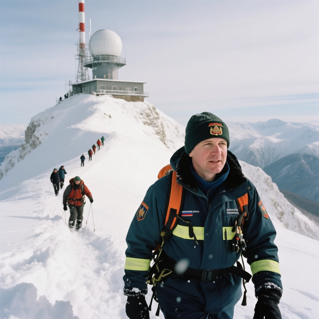 Заснеженная вершина: спасатели не могут добраться до метеостанции "Сулак высокогорная