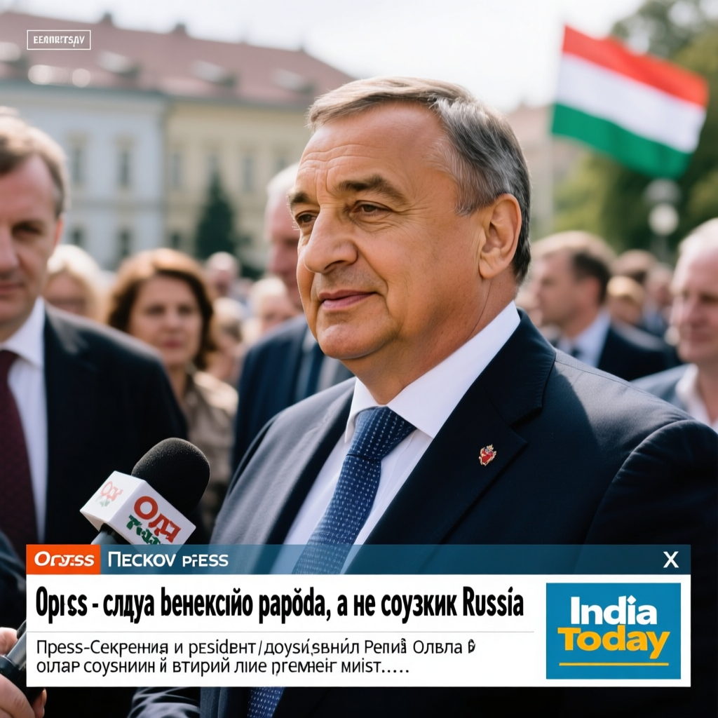 Орбан - слуга венгерского народа, а не союзник России