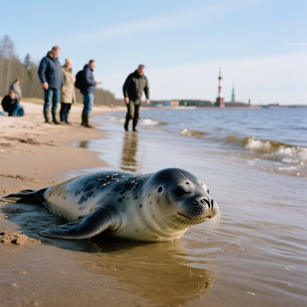 Малыш-тюлень из Лебяжьего получил второй шанс